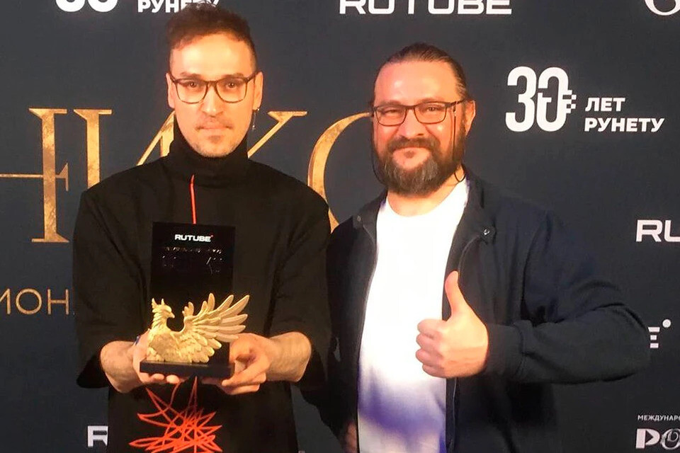 RUTUBE наградил Радио "Комсомольская правда" статуэткой в номинации "Лидер по подписчикам"