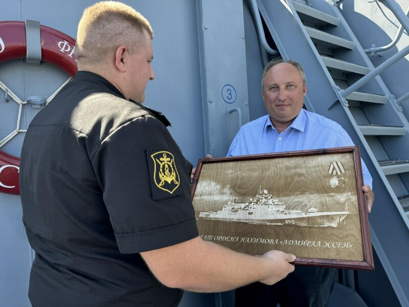 В День Военно-морского флота России делегация «Вечерней Москвы» посетила Новороссийск